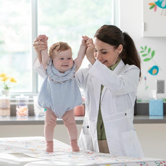 Common Questions- doctor with baby
