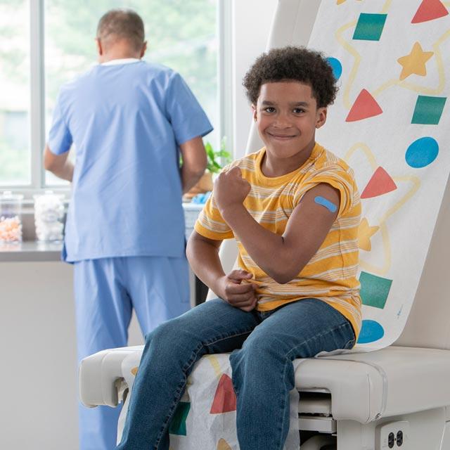 Common Questions-boy at doctor's office