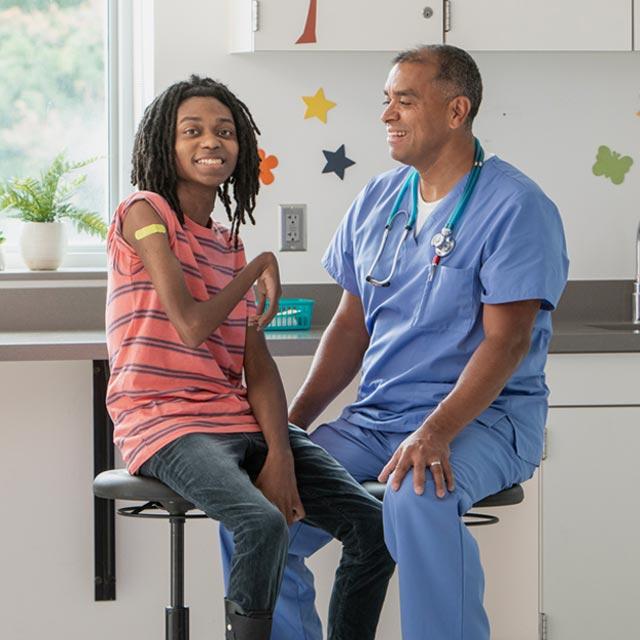 Common Questions-adolescent with doctor