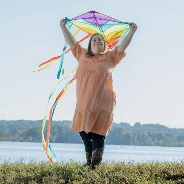 Common Questions-girl with kite